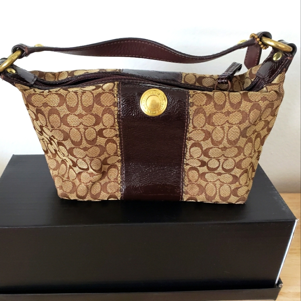 Coach handbag brown